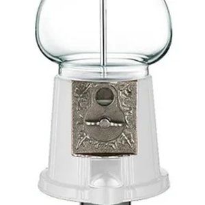 COPY - PURE WHITE 11" Classic Gumball/Candy Dispenser